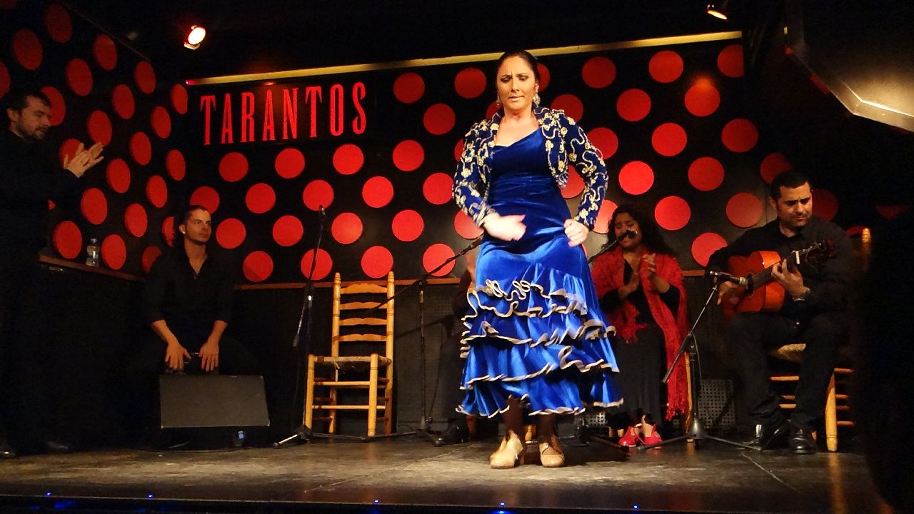 Protagonista show-ului flamenco