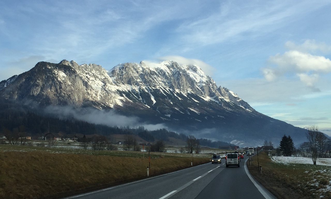 Drumul de intoarcere prin Austria