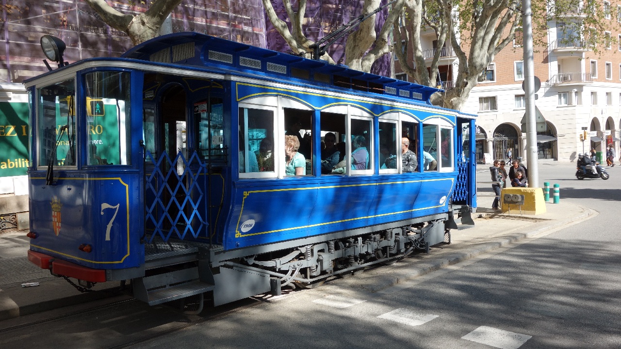 Tramvaiul Albastru din Barcelona